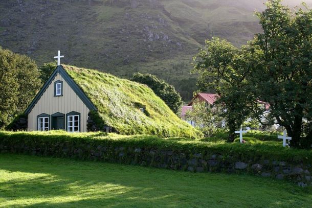 Hofskirkja templom Izland
