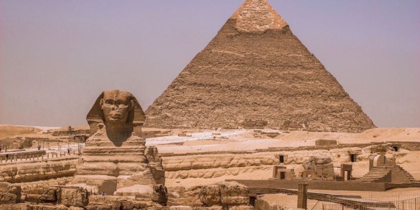 Hussein Abdel Basir piramisok Szfinx