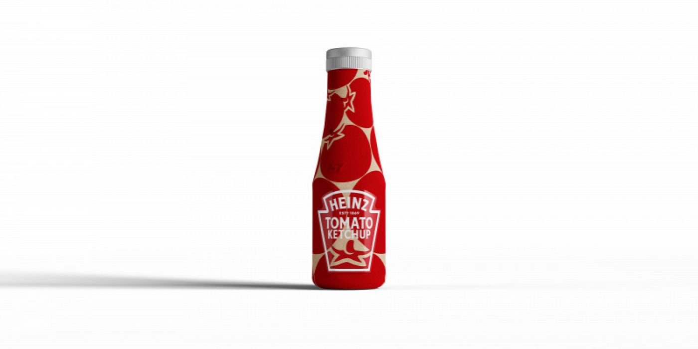 Heinz papír alapú flakon ketchup