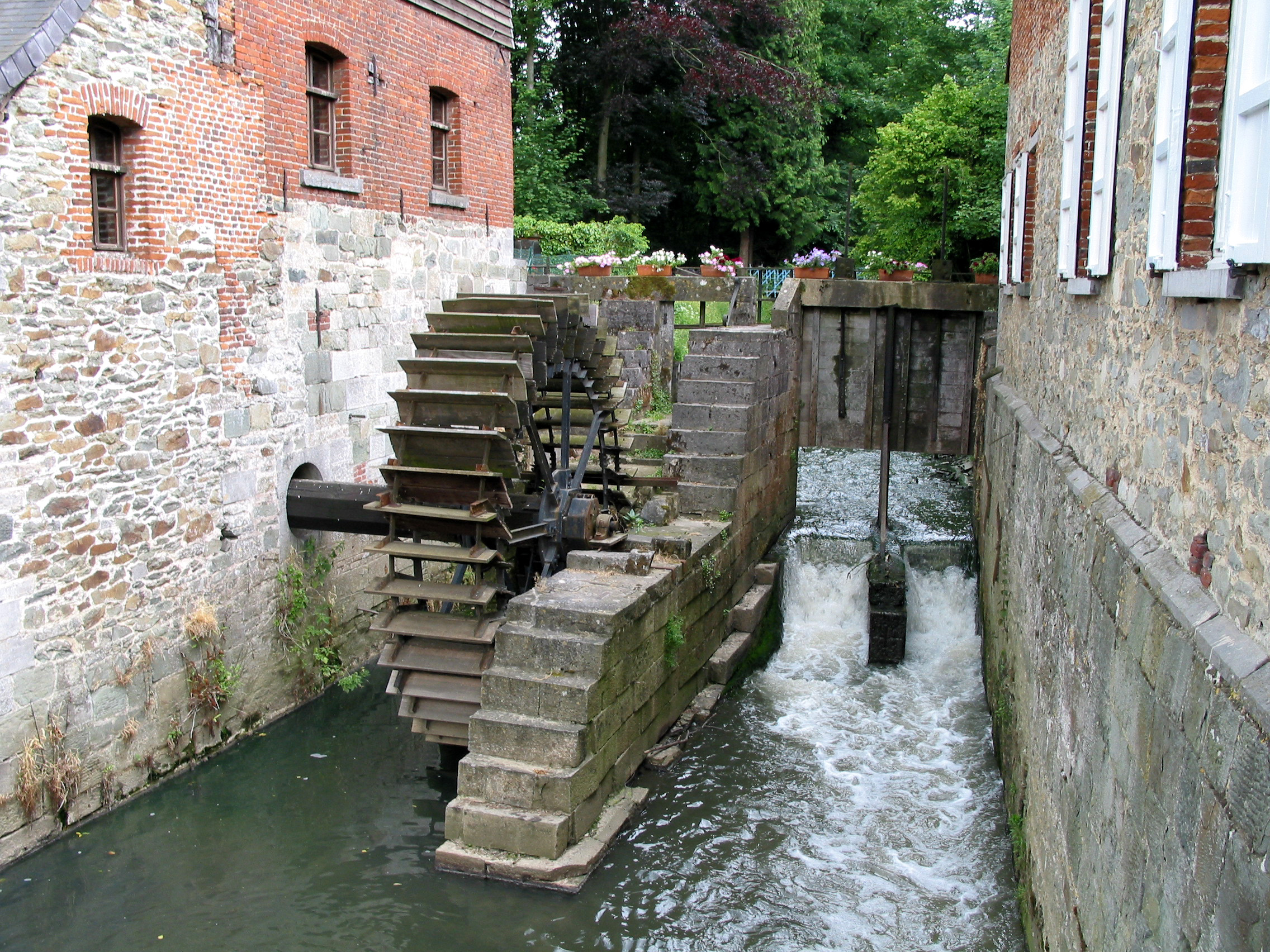 Vízimalom Braine-le-Chateauban Forrás: wikipedia.org
