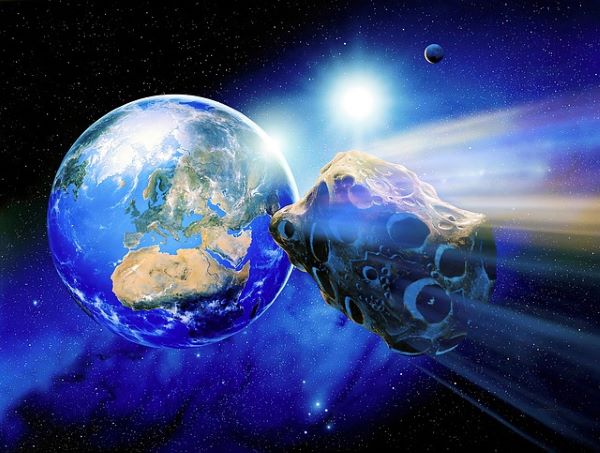aszteroida becsapódás Föld Közép-Európa