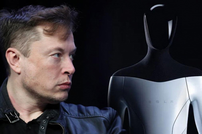 Elon Musk tesla bot robot