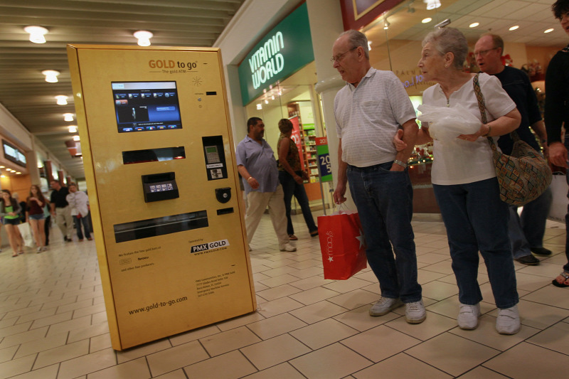 Gold to go ATM Ausztria Graz arany vásárlás automata