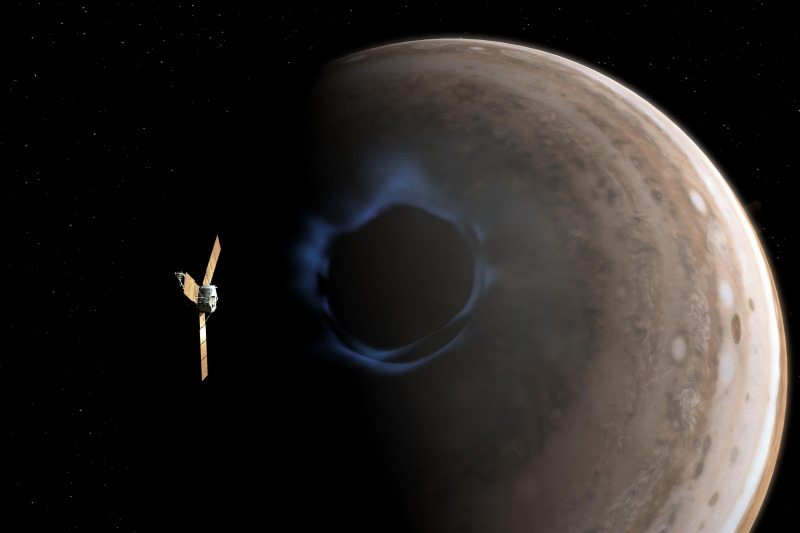 Jupiter Nagy Vörös Folt Juno óriásvihar Föld megsemmisülés