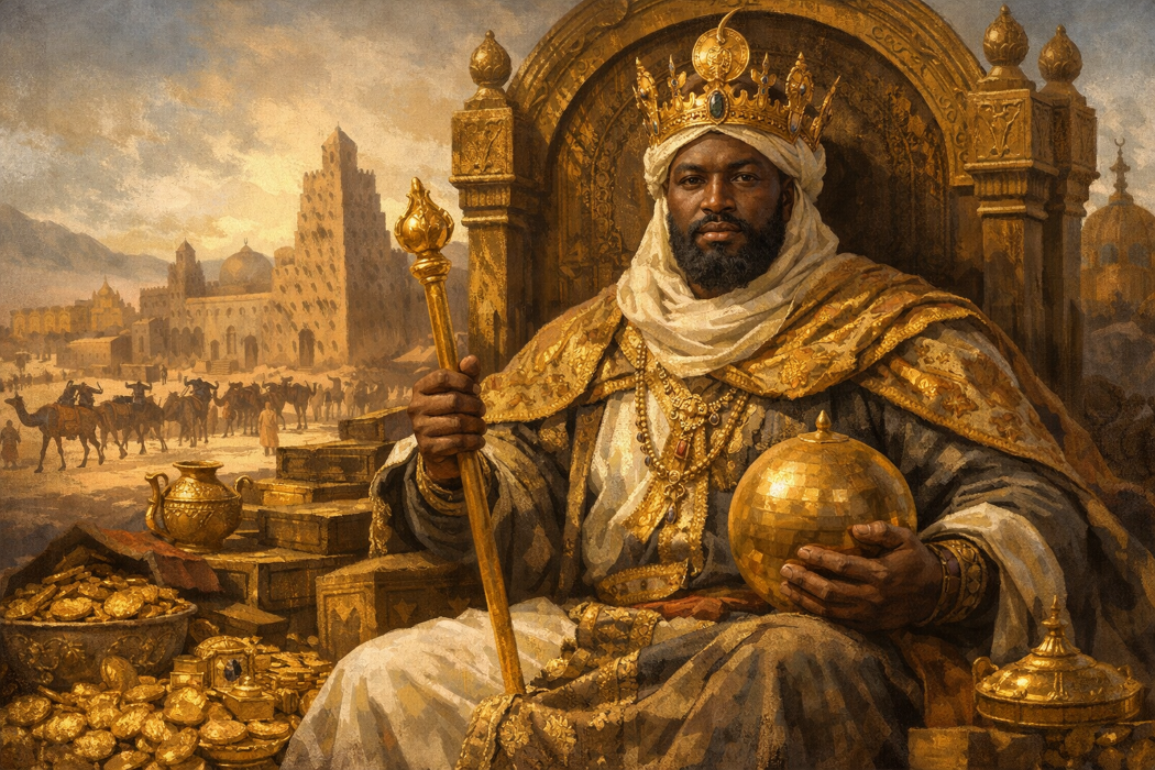 Egy afrikai uralkodó volt a világ valaha élt leggazdagabb embere