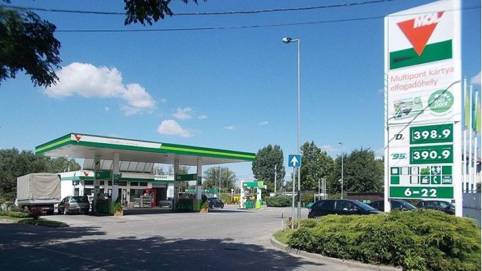 MOL földgáz mező
