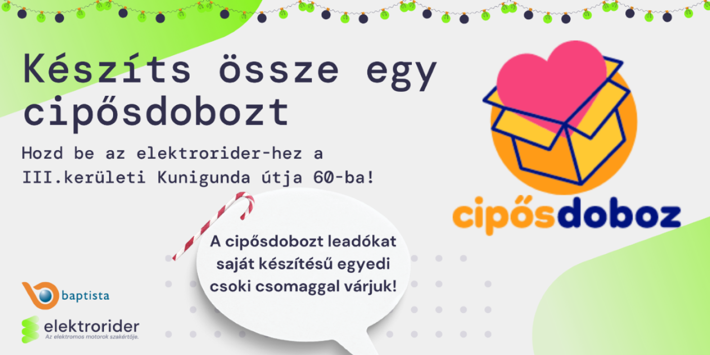 cipősdoboz akció elektrorider