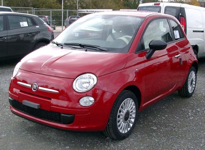 Fiat 500 vétel Bella Ramsey
