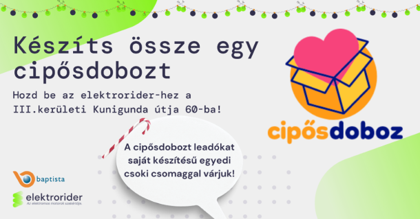 cipősdoboz akció elektrorider