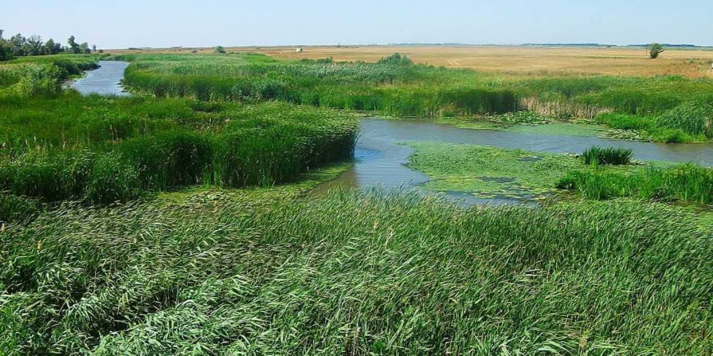 Hortobágy folyó régi meder visszaterelés