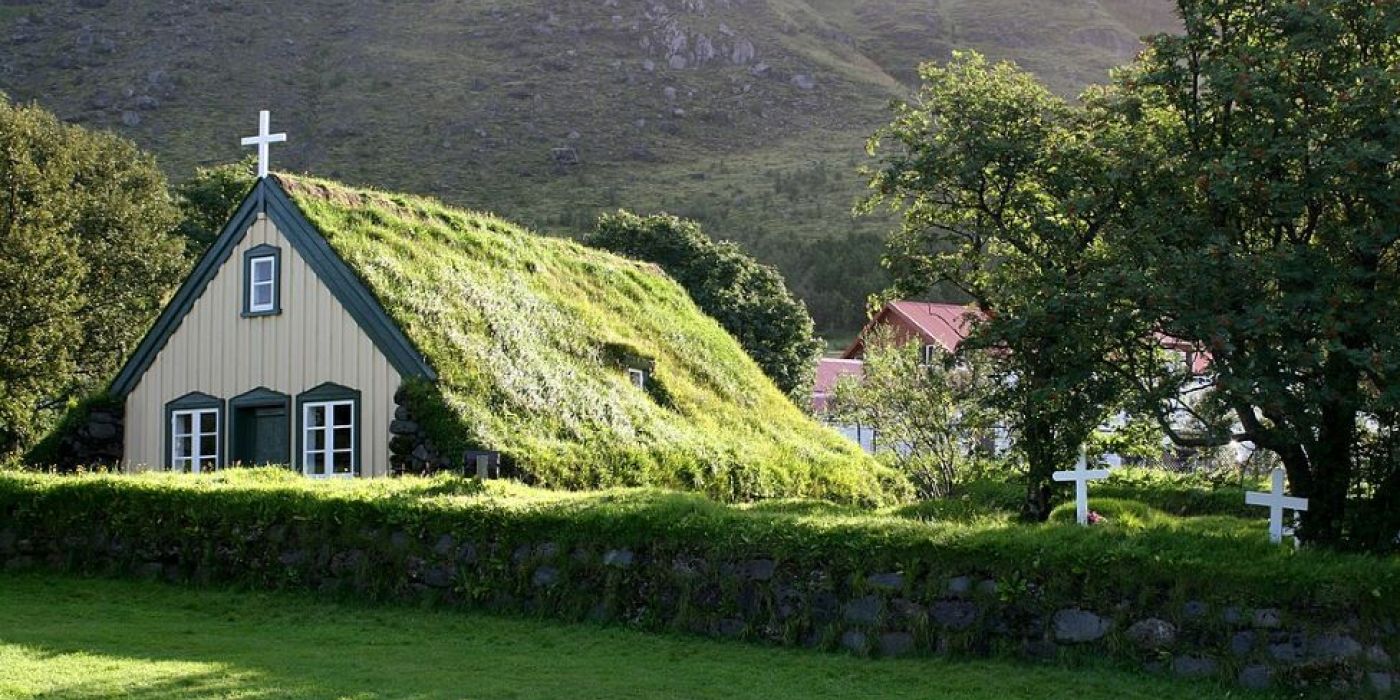 Hofskirkja templom Izland
