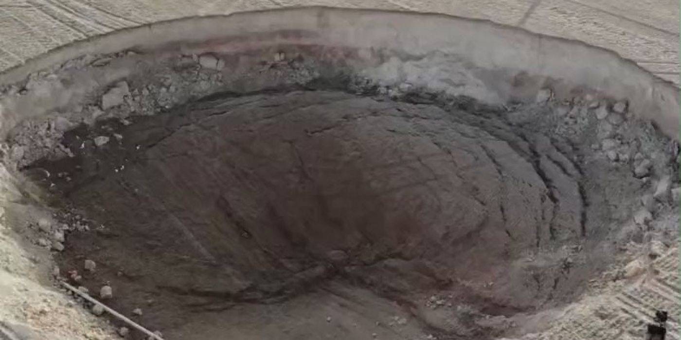 kráter lyuk Törökország